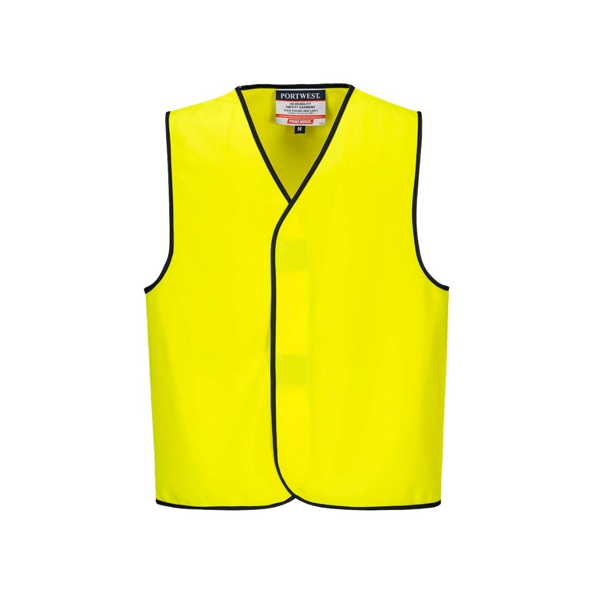 Prime Mover Class D HiVis Safety Vest MV116