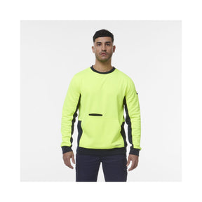 KingGee Hi Vis Crew Neck Fleece K55062