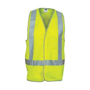 DNC Hi Vis Day/Night Safety Vest H-Pattern Taped 3804