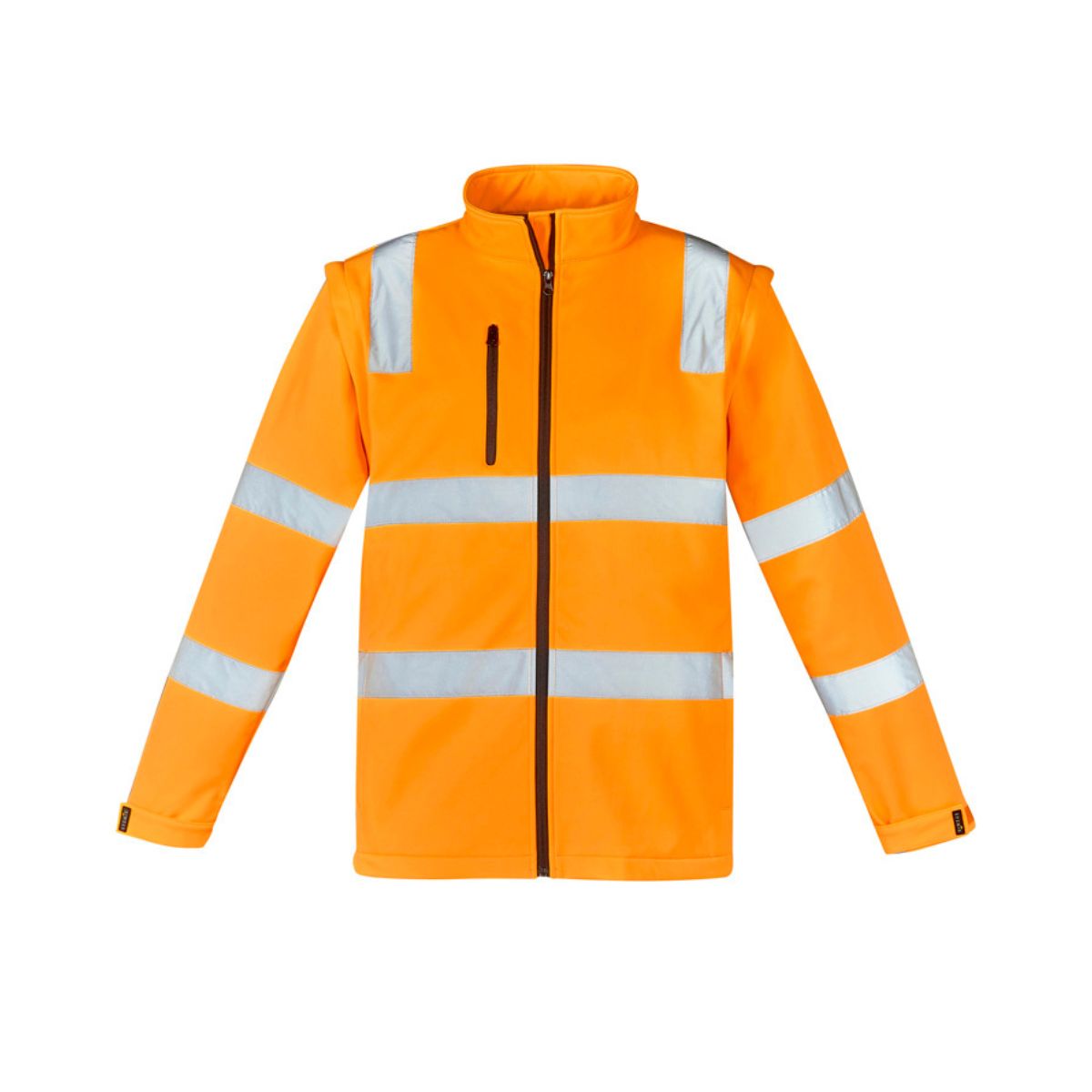 Syzmik Unisex Hi Vis VIC Rail 2 In 1 Softshell Jacket ZJ780