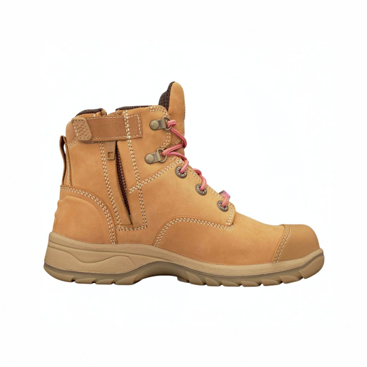 Oliver PB49 Series Women's Wheat Zip SidedSafety Shoe 49432Z