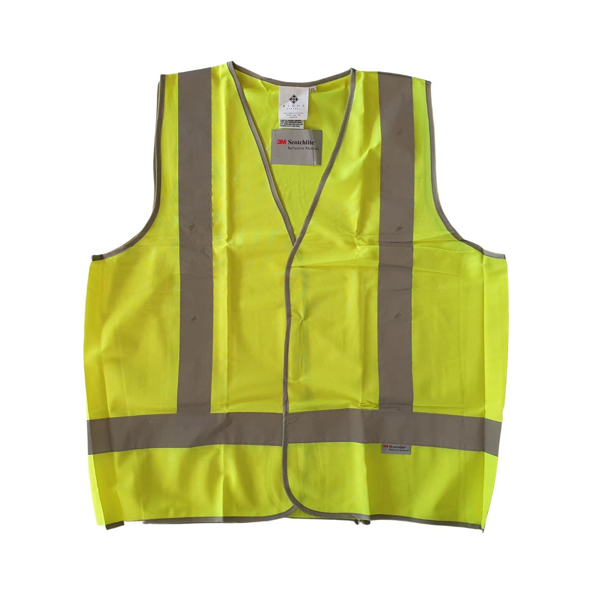 Hi Vis Day/Night Safety Vest H-Pattern Taped 70109