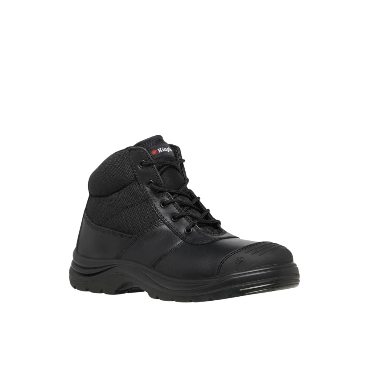 KingGee Tradie Men's Zip/Lace Steel Cap Safety Work Boots 5" K27150