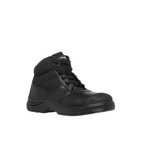 KingGee Tradie Men's Zip/Lace Steel Cap Safety Work Boots 5" K27150
