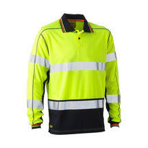 Bisley Taped Hi Vis Polyester Mesh Polo BK6219T