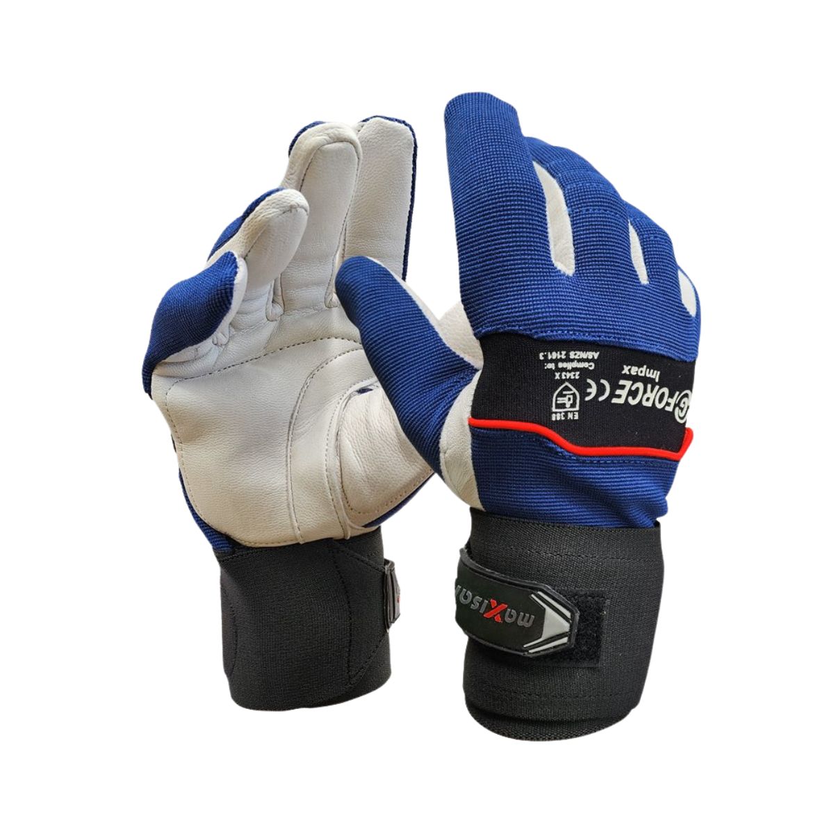 Maxisafe G-Force Impax Anti-Vibration Mechanics Glove (Pair)