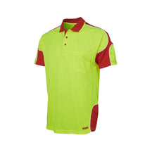 JB's Wear HI VIS Short sleeve Arm Panel Polo