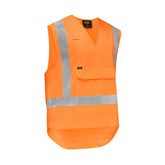 Bisley X Taped Hi Vis Detachable Safety Vest BV0440XT