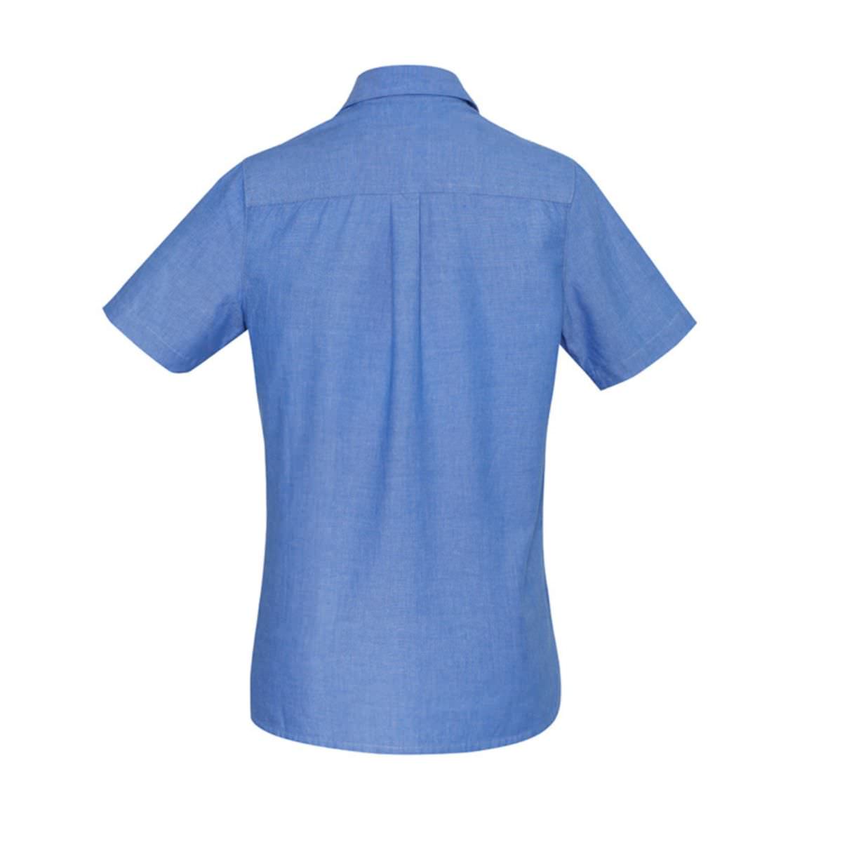 Women's Chambray Short Sleeve Shirt LB6200