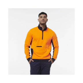 KingGee Hi Vis 1/4 Zip Fleece K55047