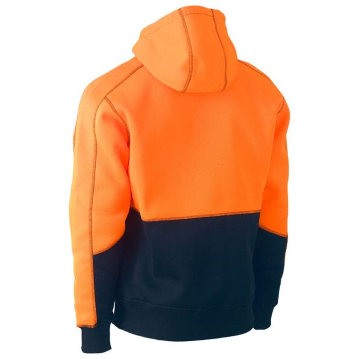 Bisley Hi Vis Fleece Hoodie Pullover BK6619