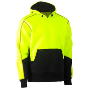 Bisley Hi Vis Fleece Hoodie Pullover BK6619