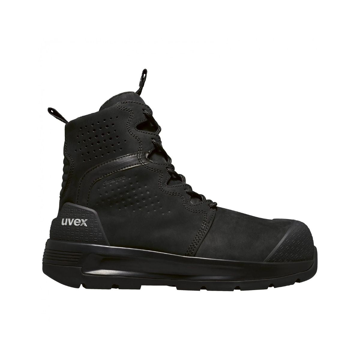 Uvex Safety Boots S3 SRC - Leather, 100% Metal-Free, Composite Toe, ESD Rated (Made In Italy)
