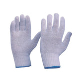 Knitted Interlock Poly/Cotton Liner Gloves Mens Size Large - (Pack of 12)