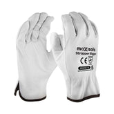 Maxisafe Strapper Full Grain Rigger Gloves (Pack of 12)