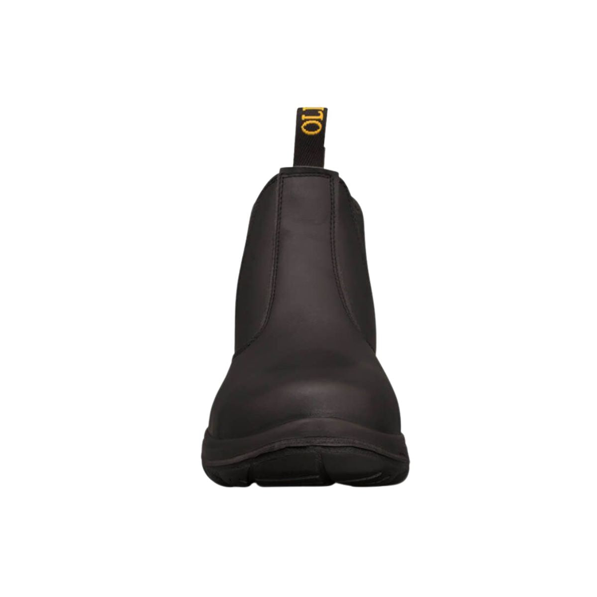 Oliver WB34 Series Black Elastic Sided Slip On Safety Boot