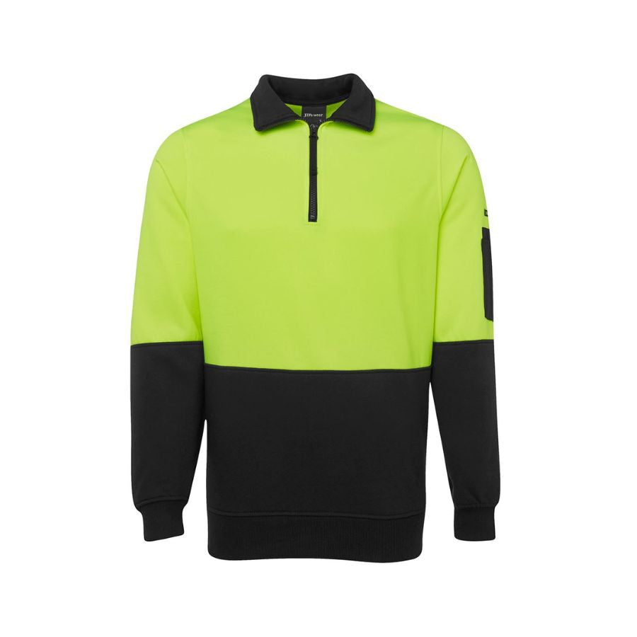 JB'S Hi Vis 1/2 Zip Fleecy 6HVFH