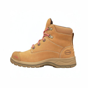Oliver PB49 Series Women's Wheat Zip SidedSafety Shoe 49432Z