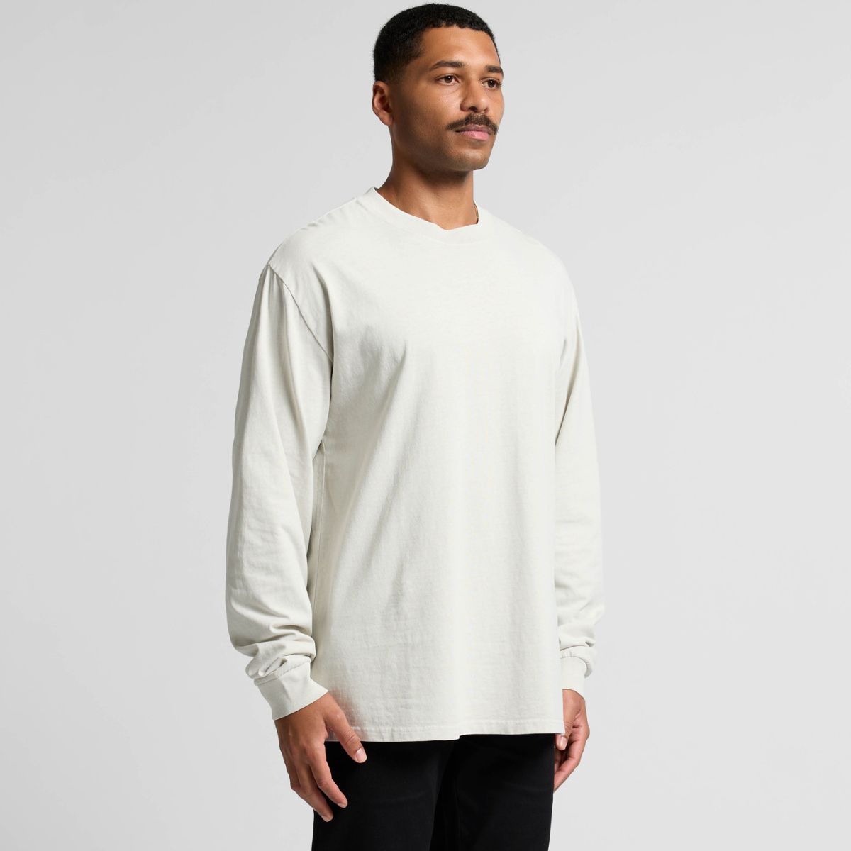 ascolour Men's Heavy Faded L/S Tee 5083