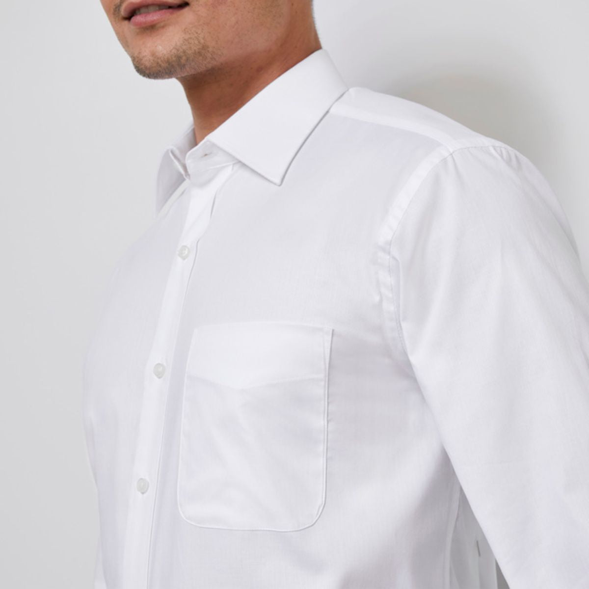 Biz Collection Men's Luxe Long Sleeve Shirt S10210