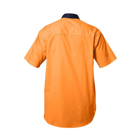 Hard Yakka Core Hi-Vis 2 Tone Vented Short Sleeve Shirt Y07559