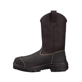 Oliver AT65 Series 240mm Brown Pull-On Riggers Safety Boot 65493