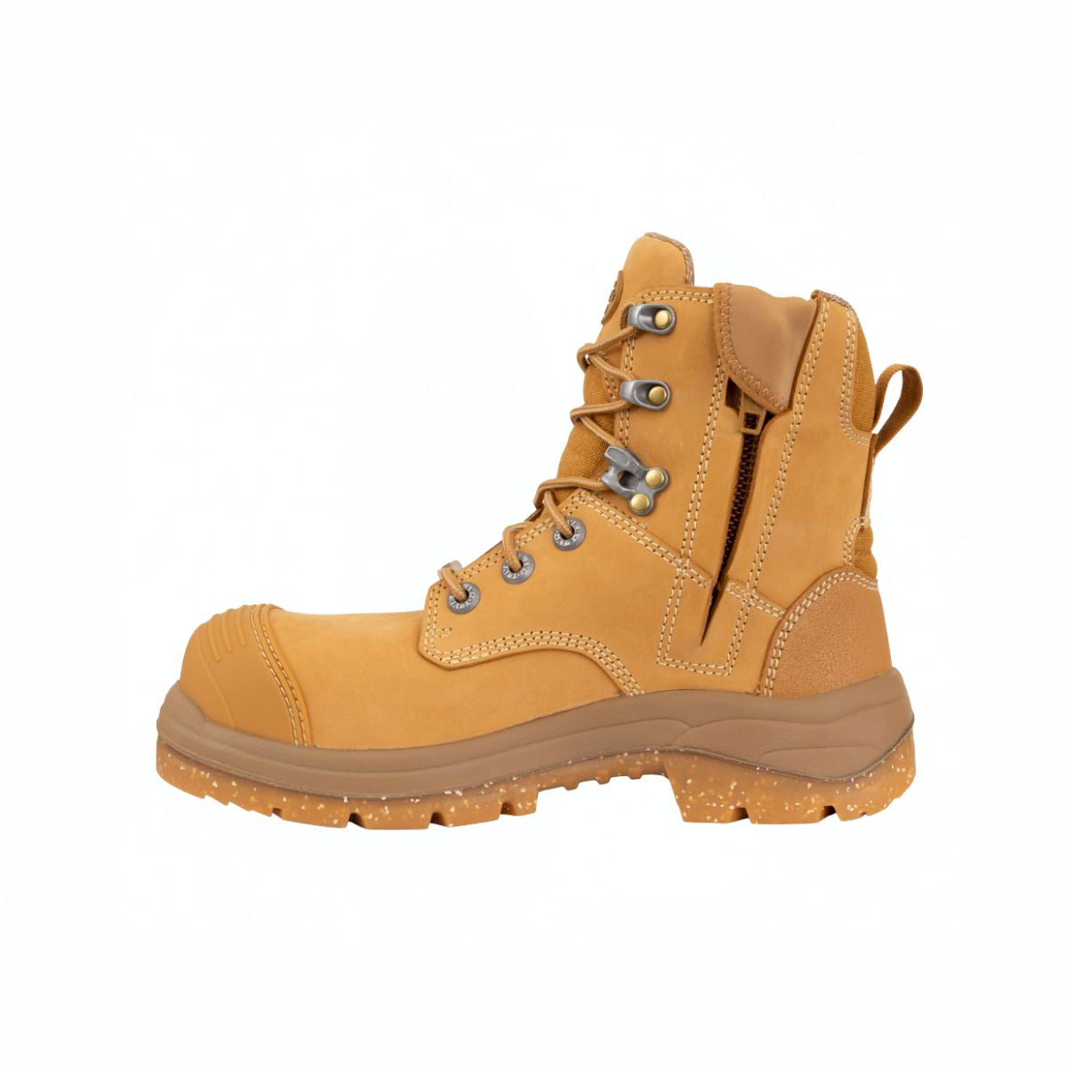 Oliver AT59 Series Women's 150mm Wheat Zip Sided Safety Boot 59432Z
