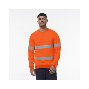 KingGee Reflective Crew Neck Fleece K55059