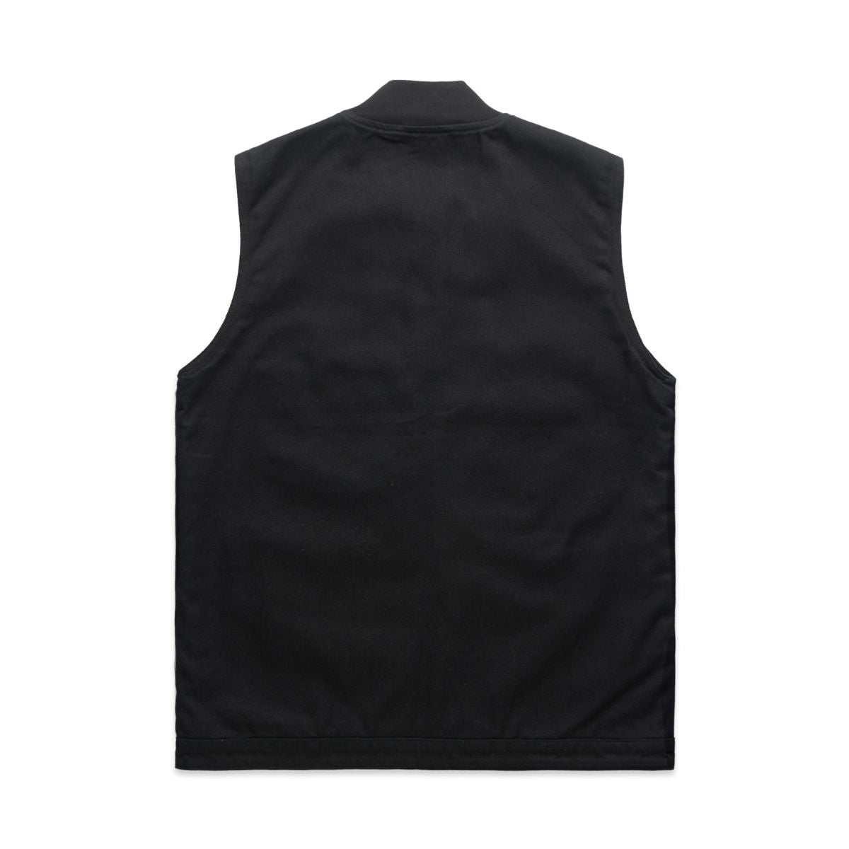 ascolour Men's Canvas Heavy Vest Black 5528