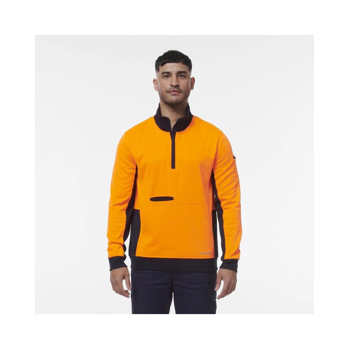 KingGee Hi Vis 1/4 Zip Fleece K55047