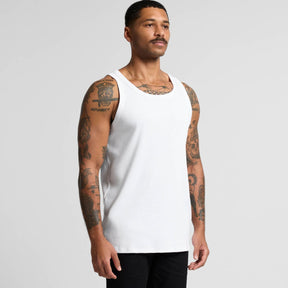 ascolour Men's Organic Rib Singlet 5063G