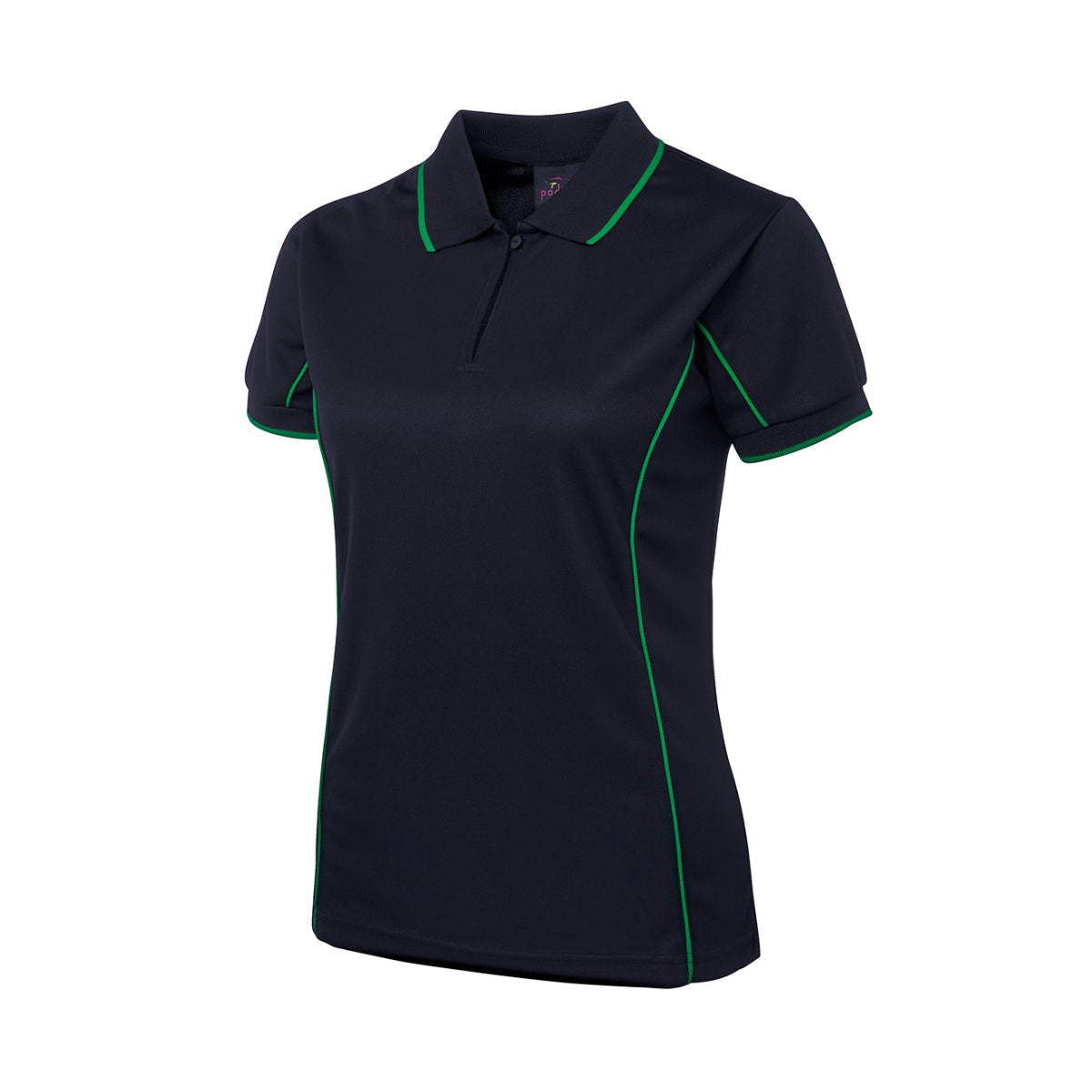 JB'S Women's Podium Piping Polo S/S 7LPI