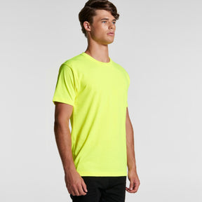 ascolour Men's Block Short Sleeve Safety Colour Tee 5050F