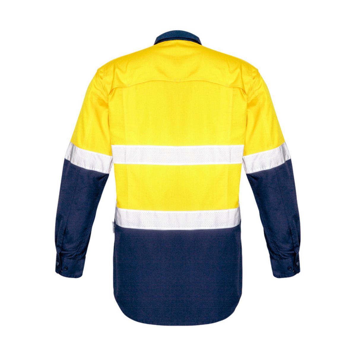 Syzmik Men's Rugged Cooling HI Vis Taped Long Sleeve Shirt ZW129