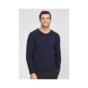 Biz Care Men's Performance Long Sleeve Tee CT247ML