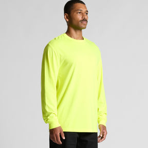 ascolour Men's Block L/S (Safety Colours) 5054F