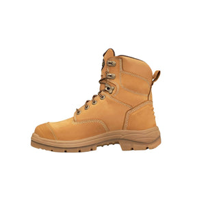 Oliver AT55 Series 150mm Wheat Zip Sided Safety Boot 55332