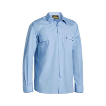 Bisley Mens Long Sleeve Permanent Press Shirt BS6526