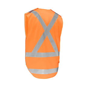 Bisley X Taped Hi Vis Detachable Safety Vest BV0440XT