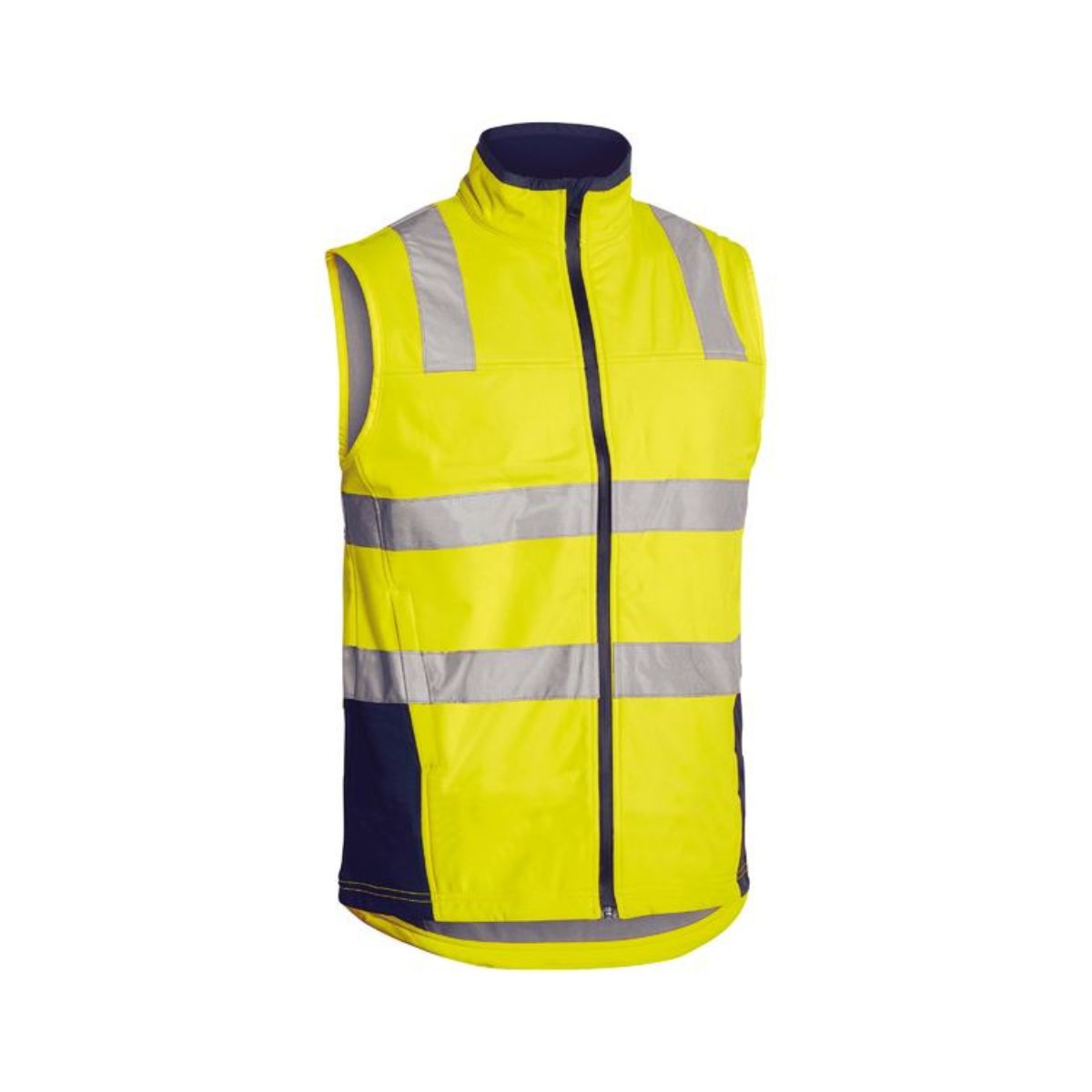Bisley Taped Hi Vis Soft Shell Vest BV0348T