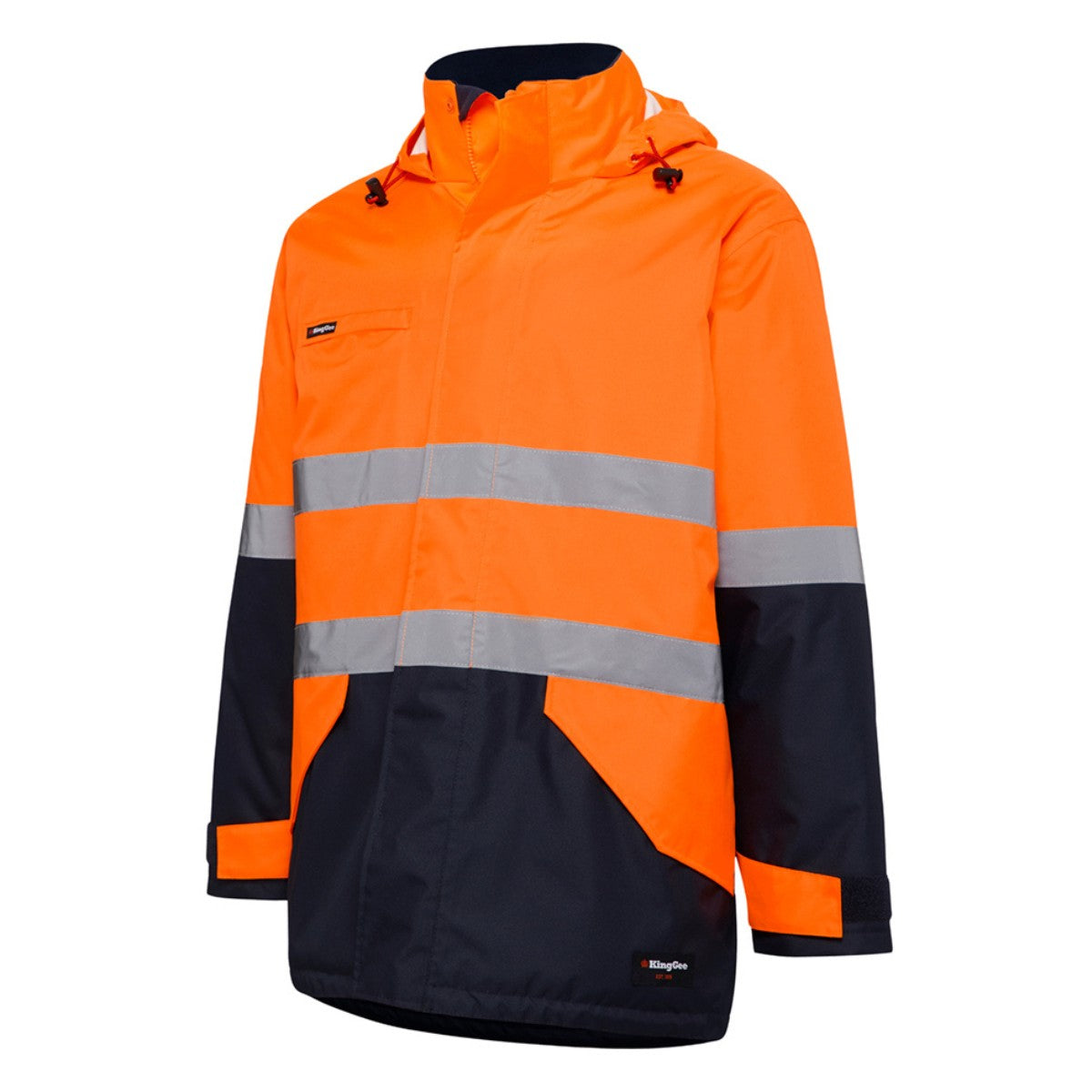 KingGee Reflective Insulated Wet Weather Jacket K55010