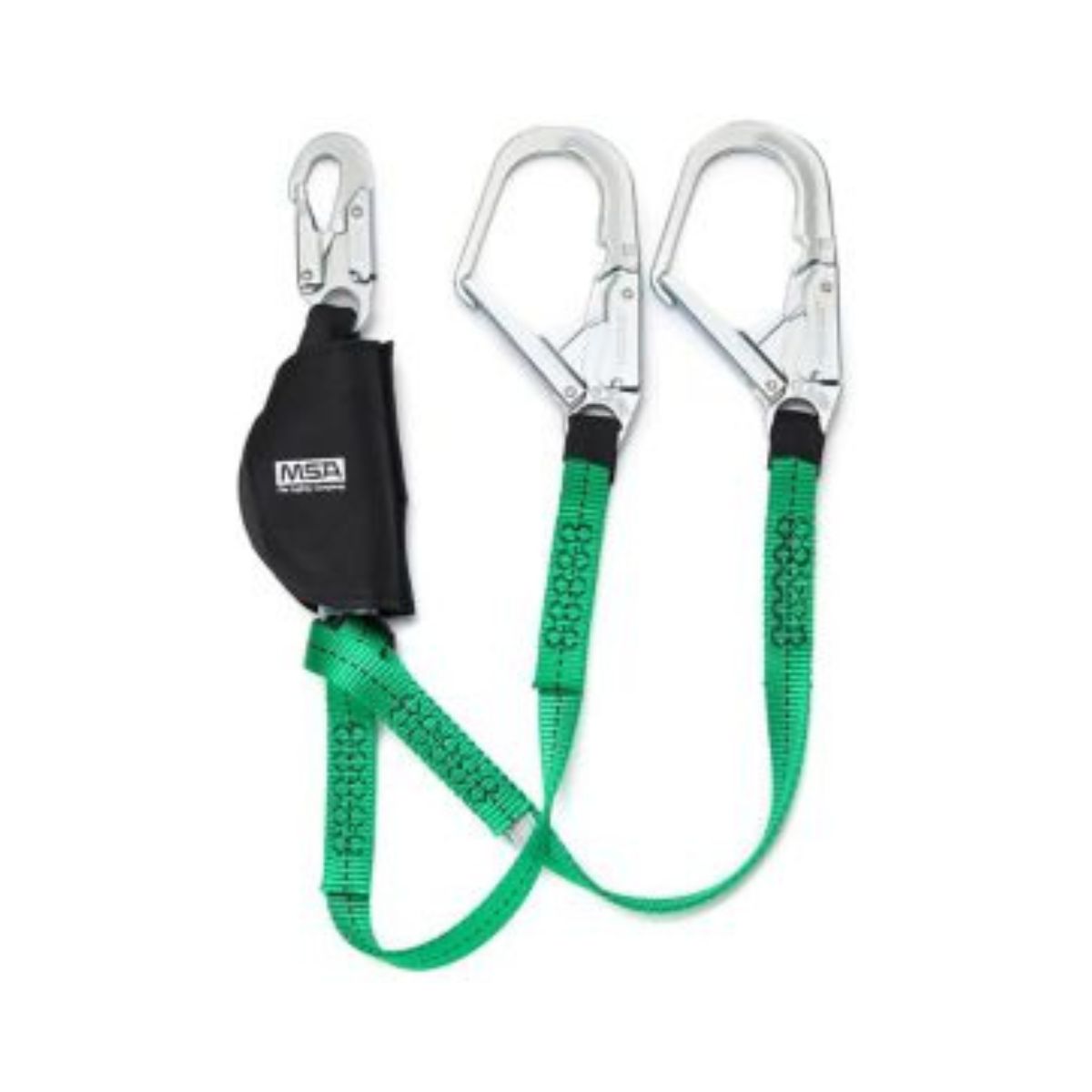 MSA V-SERIES Energy Absorbing Lanyard, Standard Adjustable 2.0M