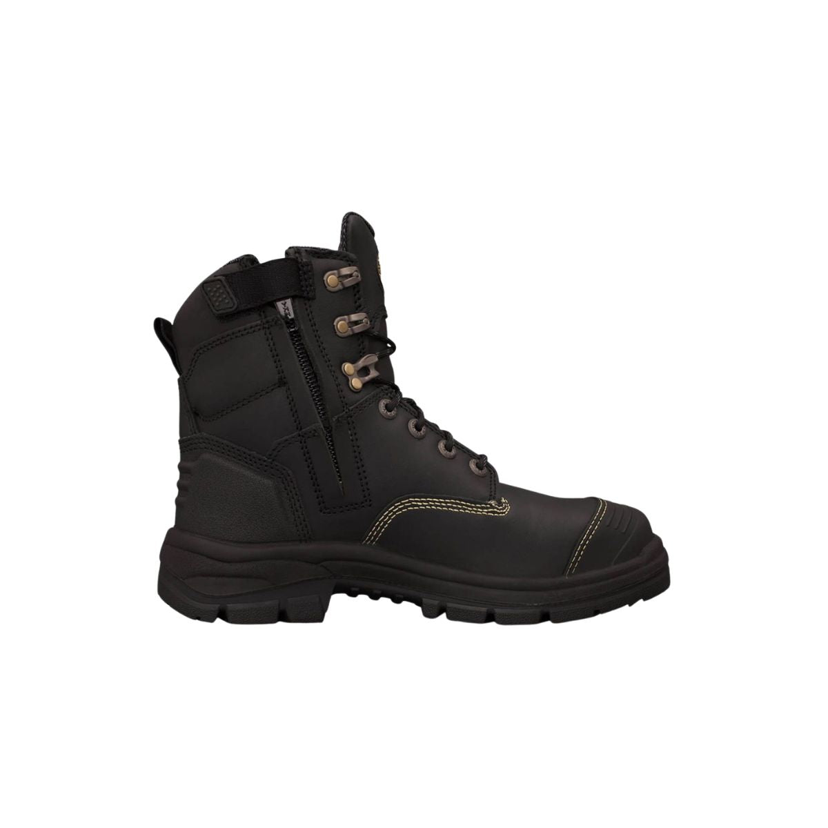 Oliver AT55 Series 150mm Black Zip Sided Safety Boot 55345Z