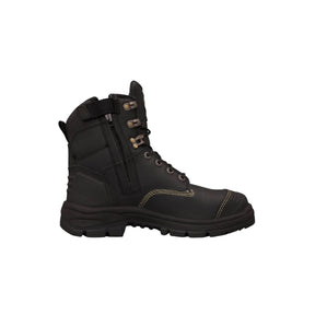 Oliver AT55 Series 150mm Black Zip Sided Safety Boot 55345Z