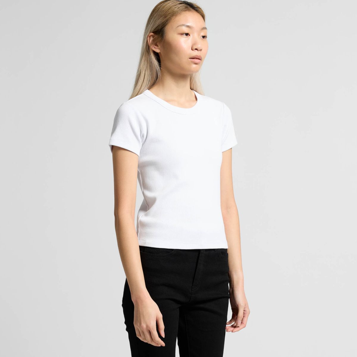 ascolour Women's Organic Rib Tee 4092G