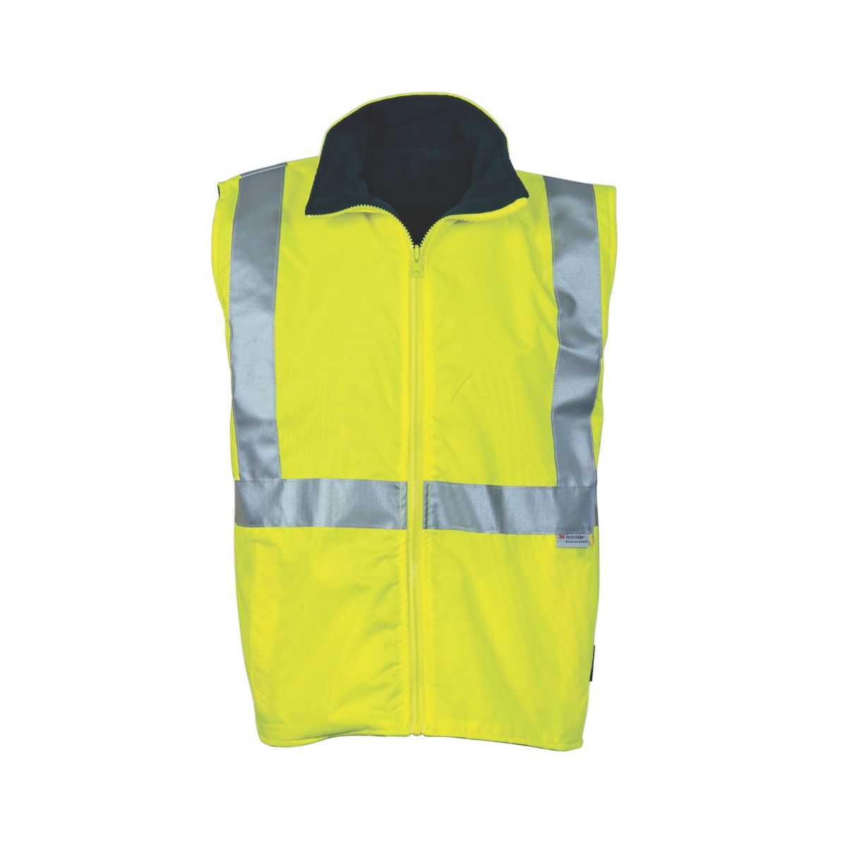 DNC Hi Vis Reversible Vest with 3M Reflective Tape 3865