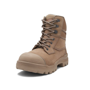 Blundstone Unisex Rotoflex Safety Boots - Stone #8063