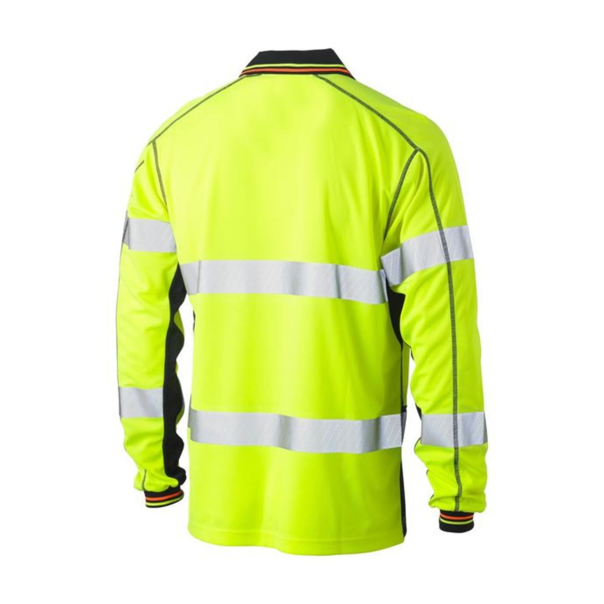 Bisley Taped Hi Vis Polyester Mesh Polo BK6219T