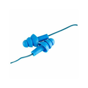 3M™ E-A-R™ Ultrafit™ Metal Detectable Corded Earplug, Poly Bag, 340-4007 - 18dB (Class 3) (Box of 100 Pairs)