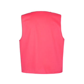 JB's Hi Vis Zip Safety Vest 6HVSZ (Each)